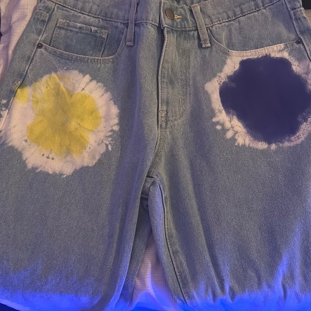 Tie dye pants
